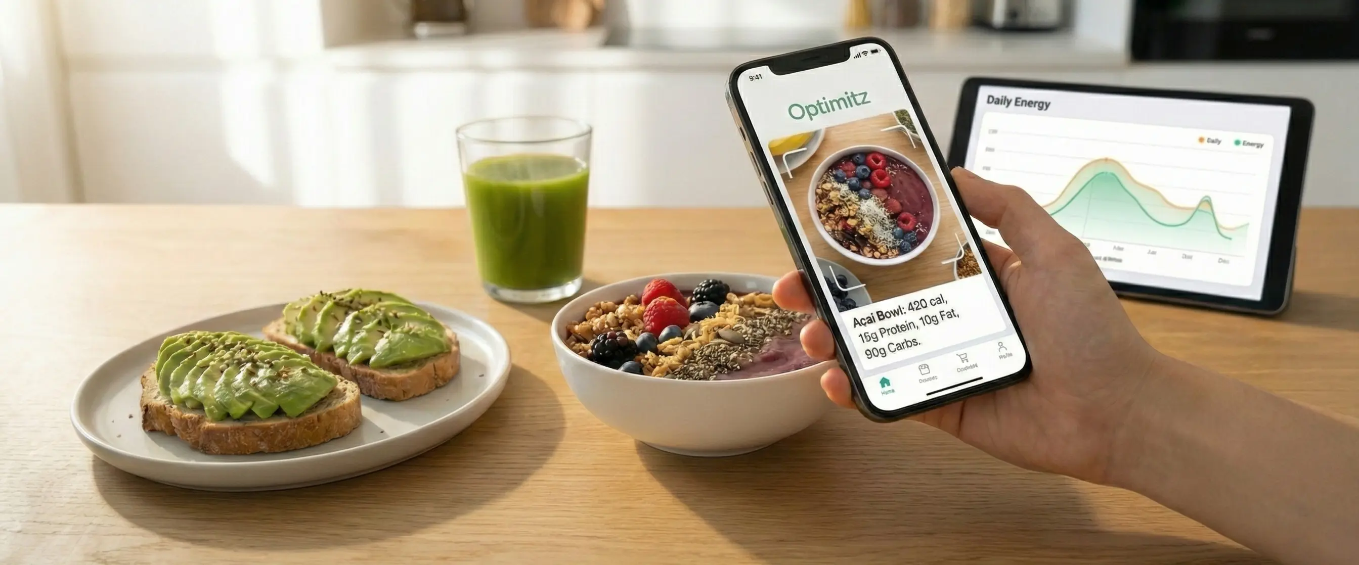 Healthy meal tracking